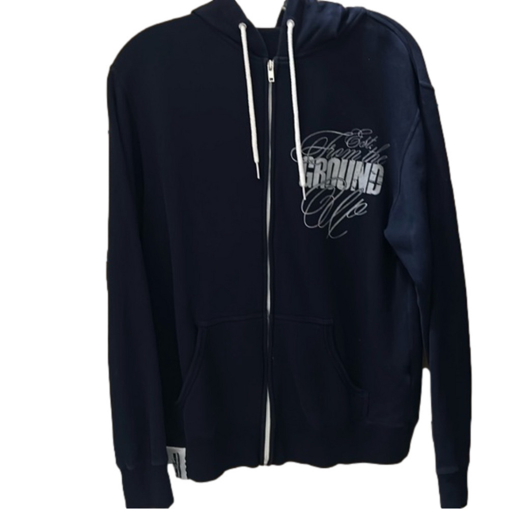 Women's / Mens Vintage Flag Nor Fail Zip Sweatshirt